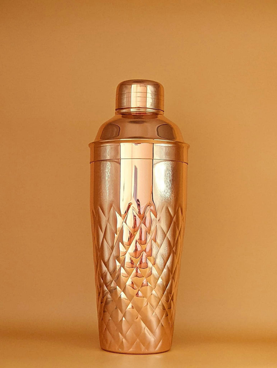 Copper Pineapple Cocktail Shaker Drinks Distilled