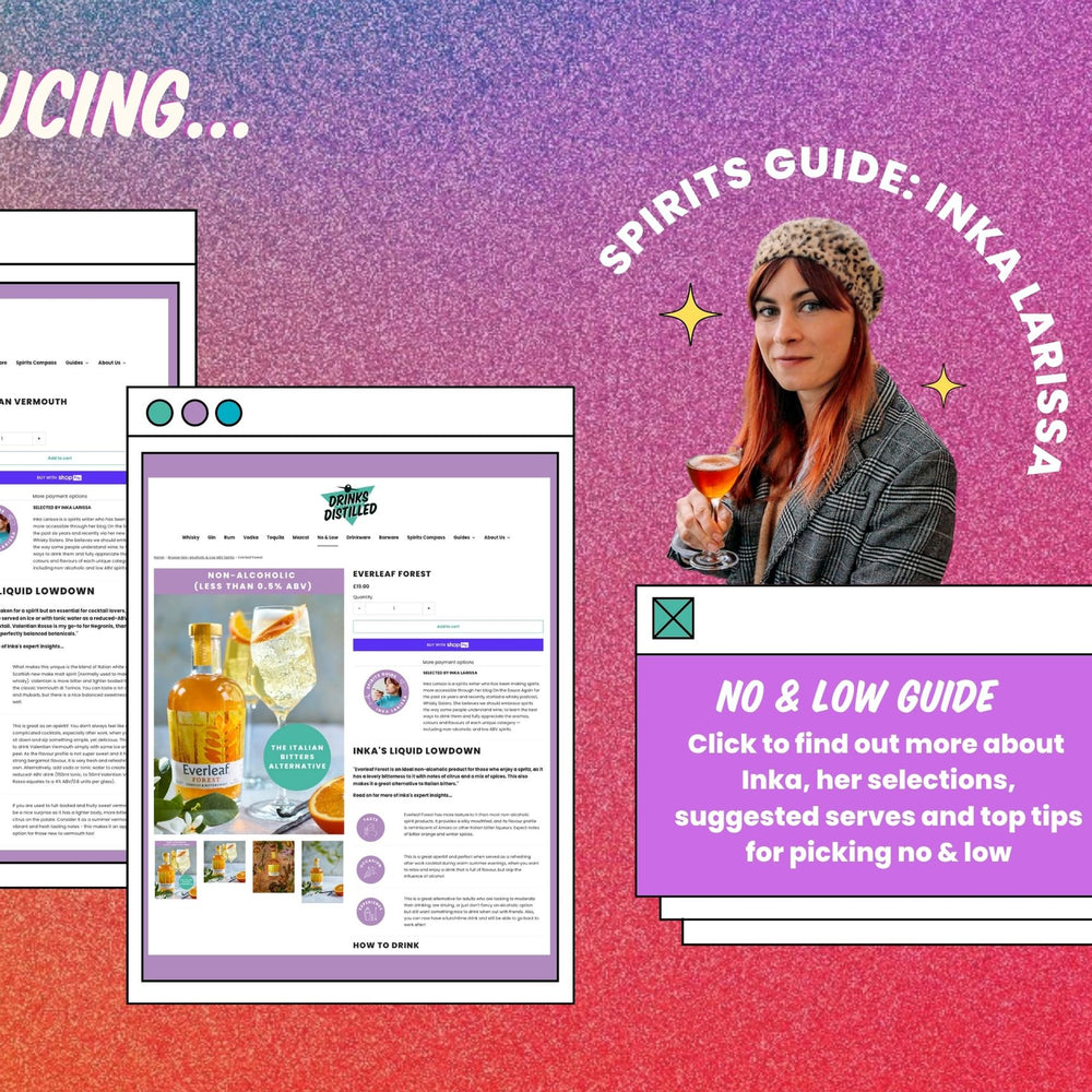 Introducing: Inka Larissa, Drinks Distilled No & Low Guide