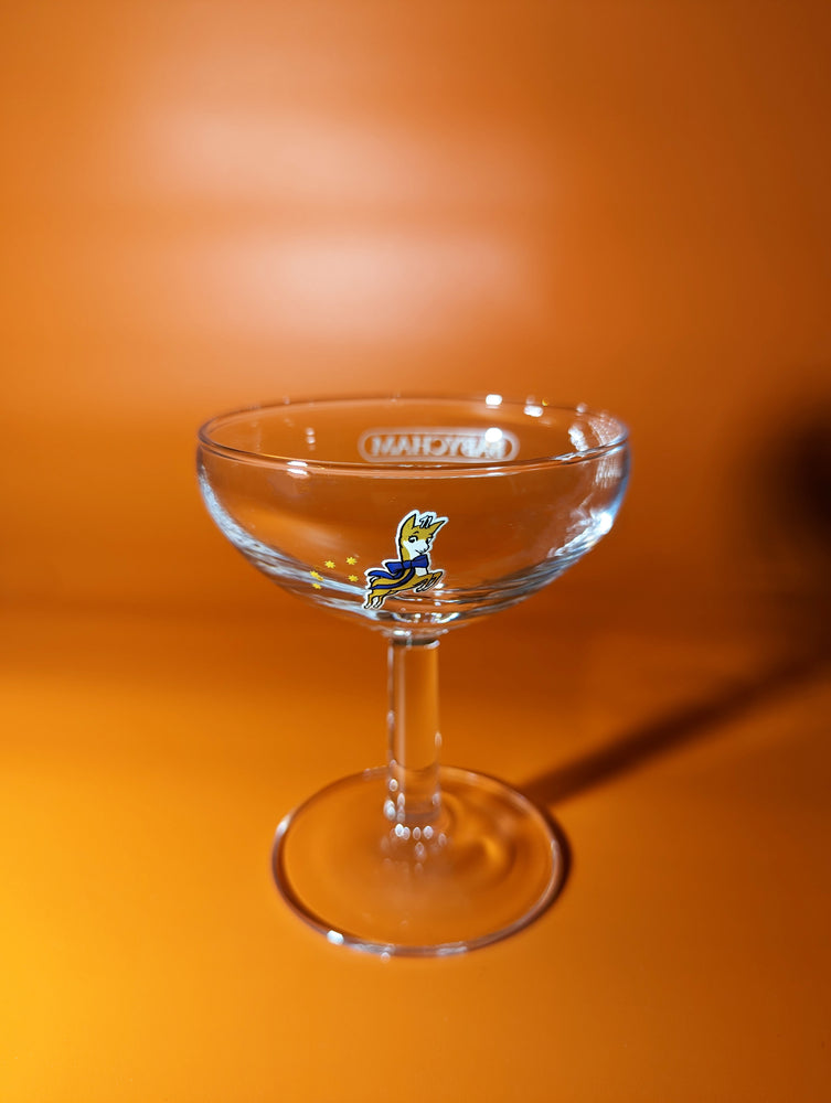 Vintage Babycham Coupe Glass