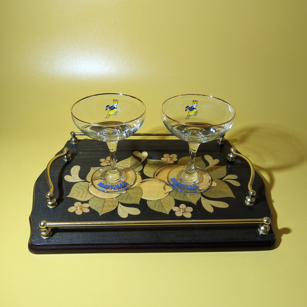 
                  
                    Vintage Lemon Print Cocktail Tray
                  
                