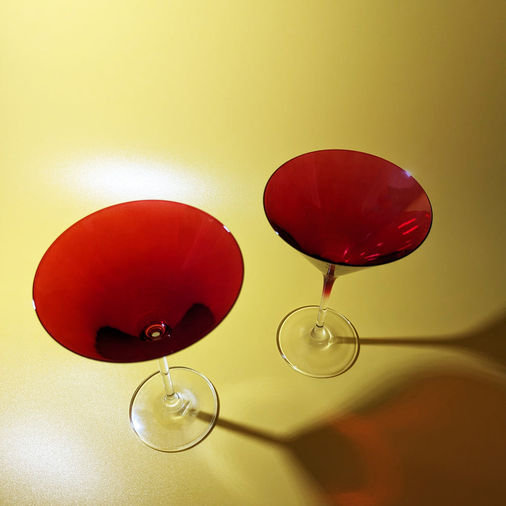 
                  
                    Red Martini Glass
                  
                