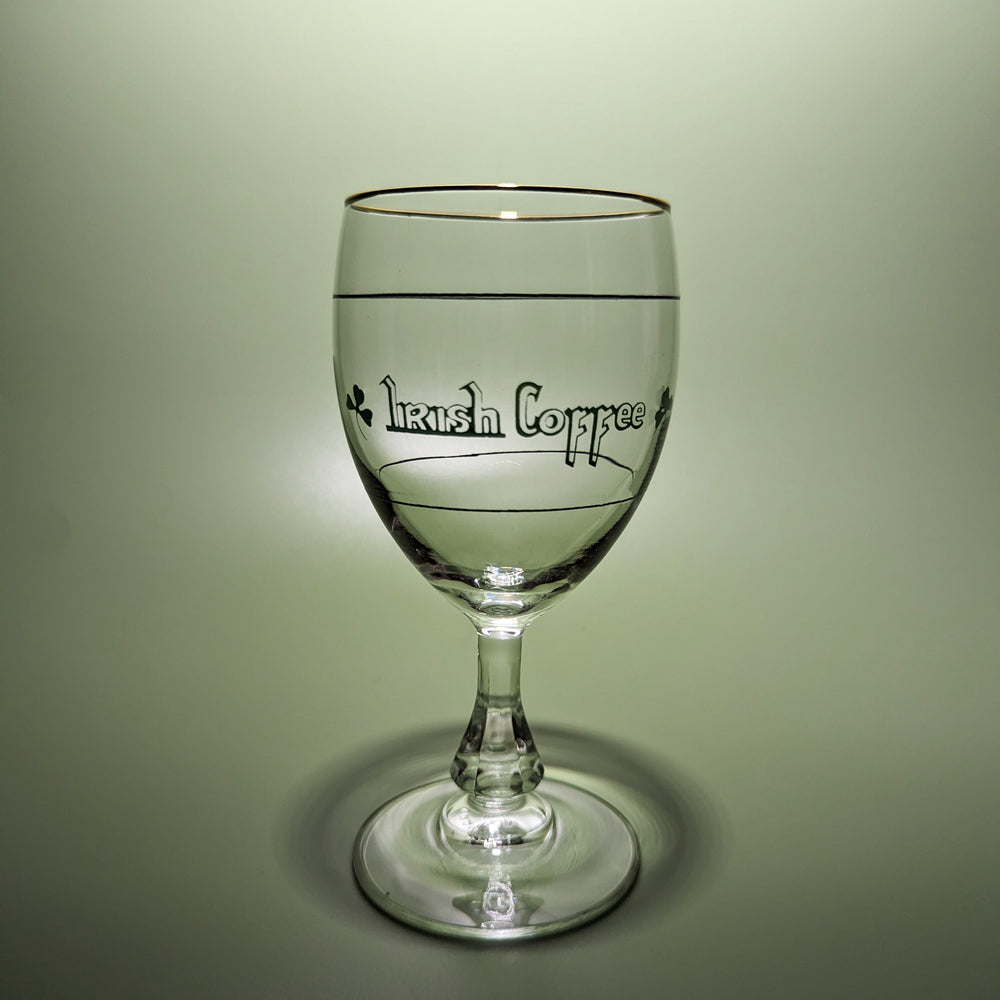 
                  
                    Pair of Vintage Irish Coffee Glasses with Shamrocks
                  
                