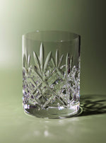 Pair of Vintage Bohemia Crystal Rocks Glasses