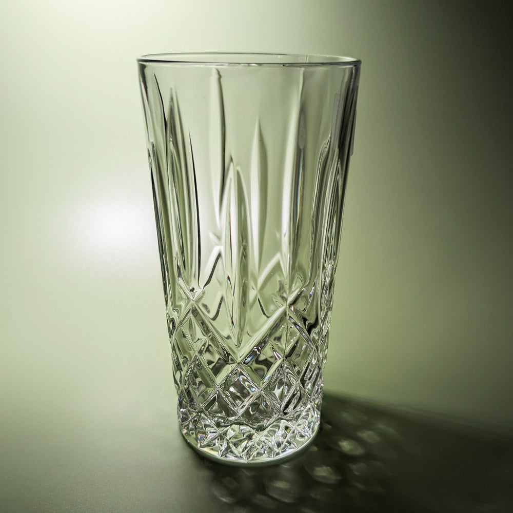 
                      
                        Pair of Diamond Cut Crystal Highball Glasses
                      
                    