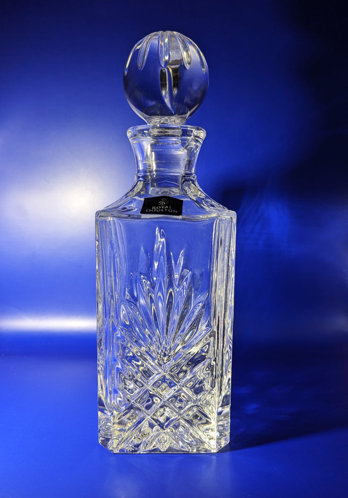 
            
                Load image into Gallery viewer, Vintage Royal Doulton Crystal Decanter
            
        