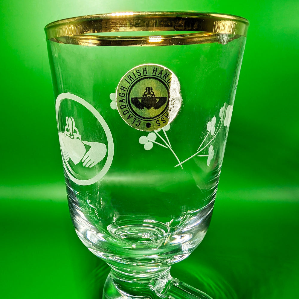 
                  
                    Pair of Claddagh Irish Coffee Glasses
                  
                