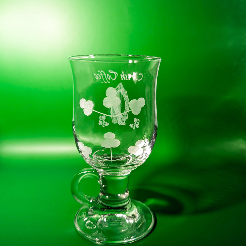 
                  
                    Pair of Harp Printed Eamon Irish Coffee Glasses
                  
                