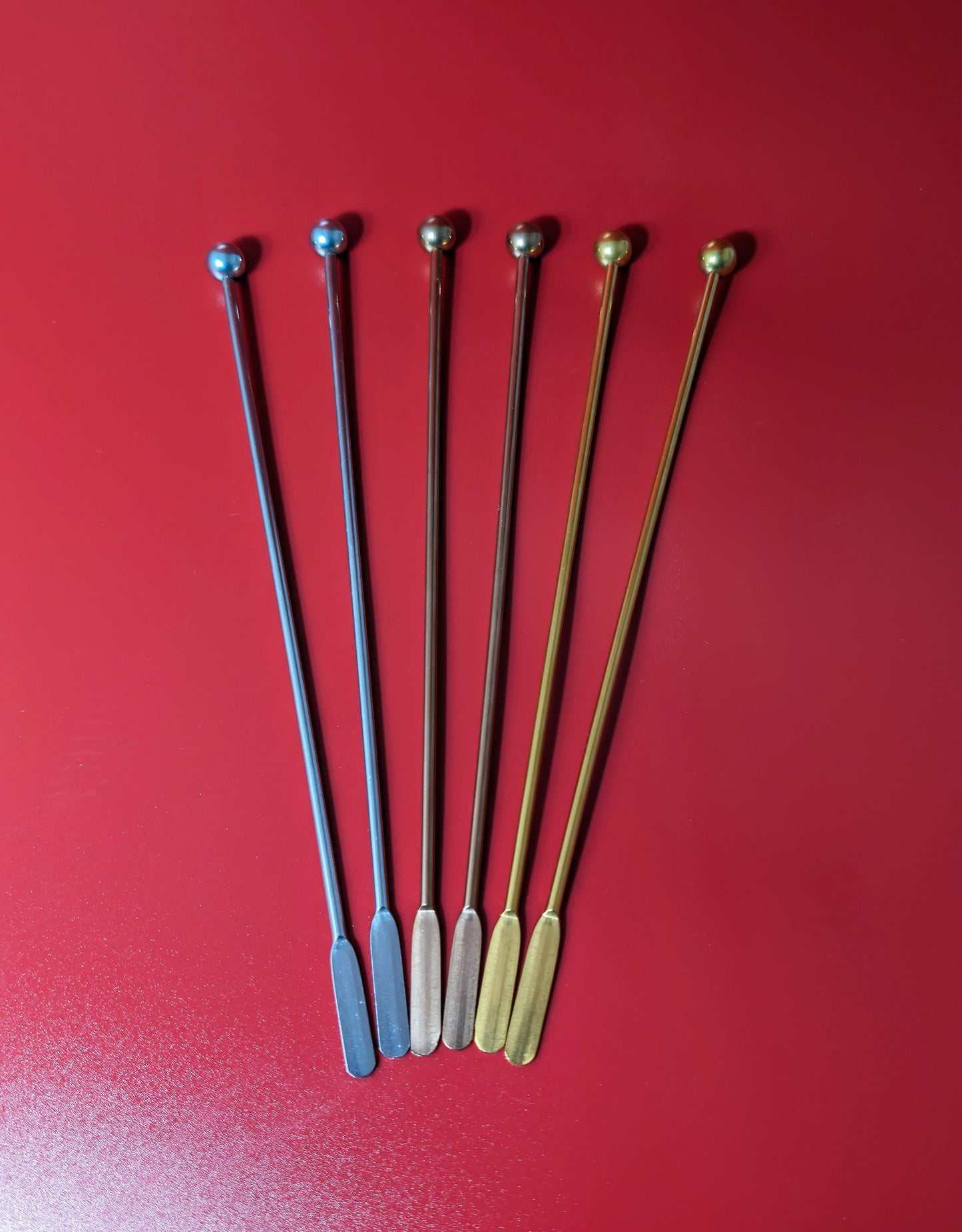 Metallic Cocktail Stirrers