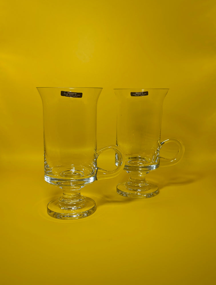 Pair of Vintage Reducta Hot Toddy Glasses
