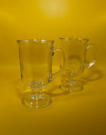 Pair of Vintage Arcoroc France Hot Toddy Glasses