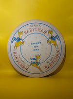 Extra Large Vintage Babycham Coaster