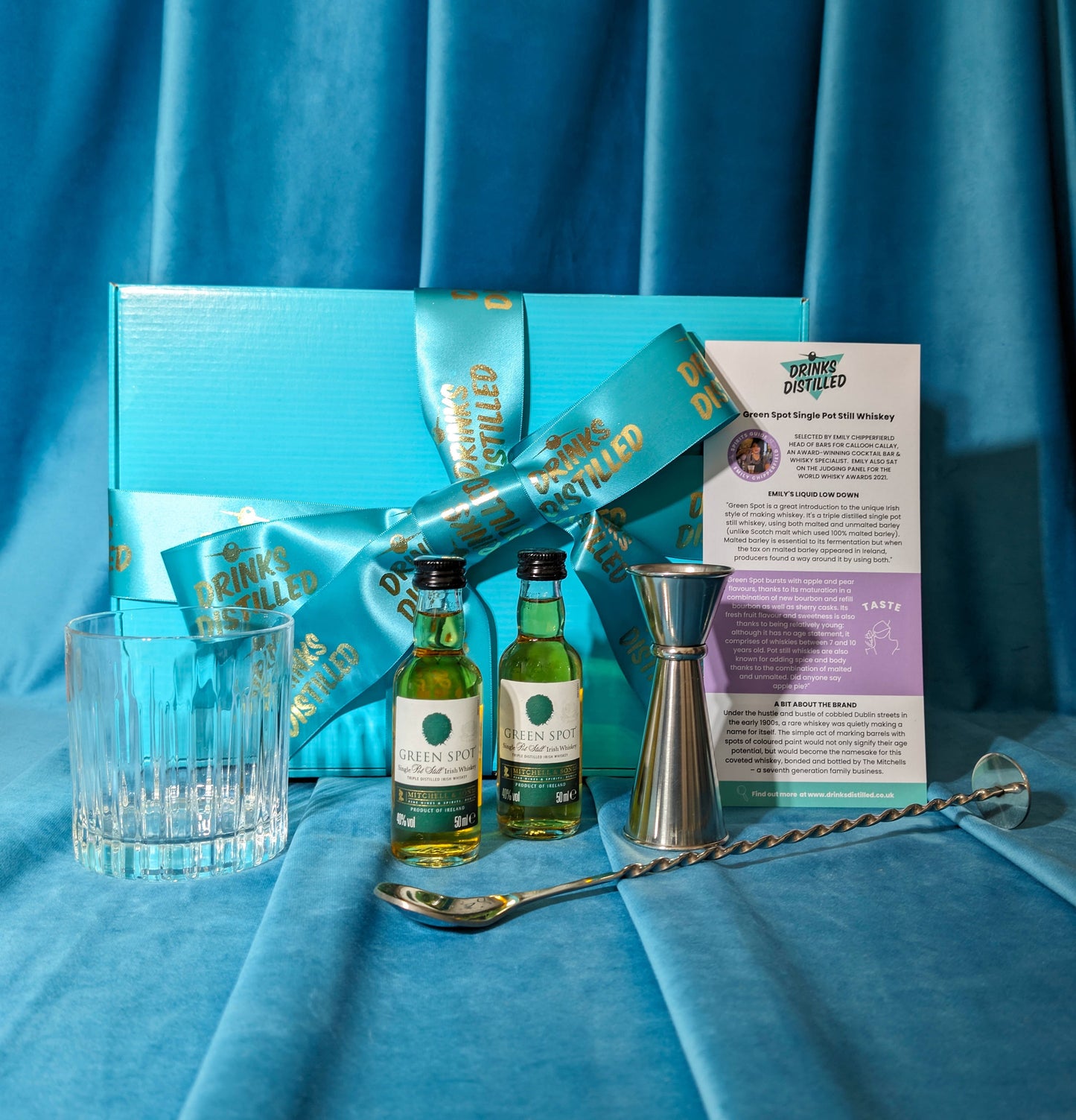 Mini Green Spot Irish Whiskey Gift Set